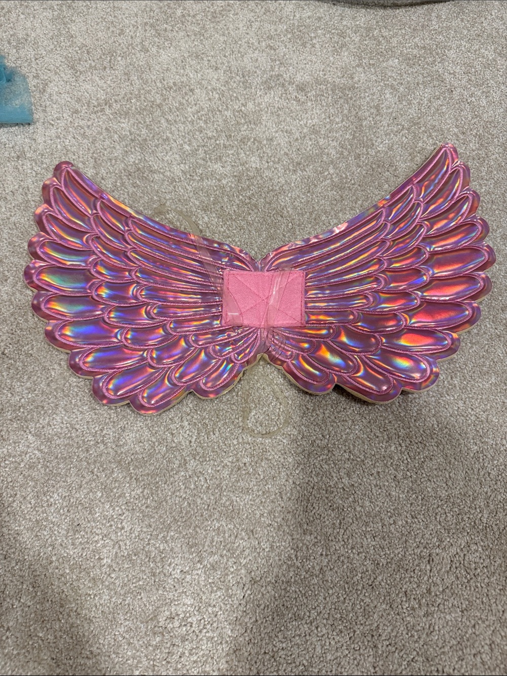 Girls Unicorn Tutu Dress Costume Multicolor Tulle and Headband & wings Sz 6/6x - Picture 7 of 9